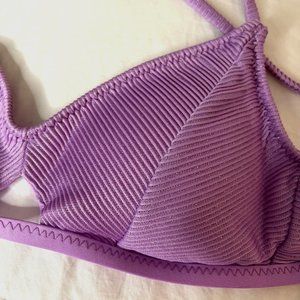 Soluna Metallic Bikini Top (size S)